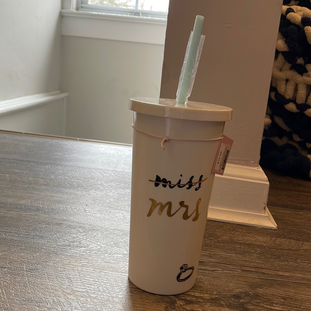 Kate Spade Miss to Mrs Tumbler